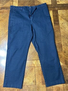 UNIQLO Slim Chino Pants – Navy | 34x25